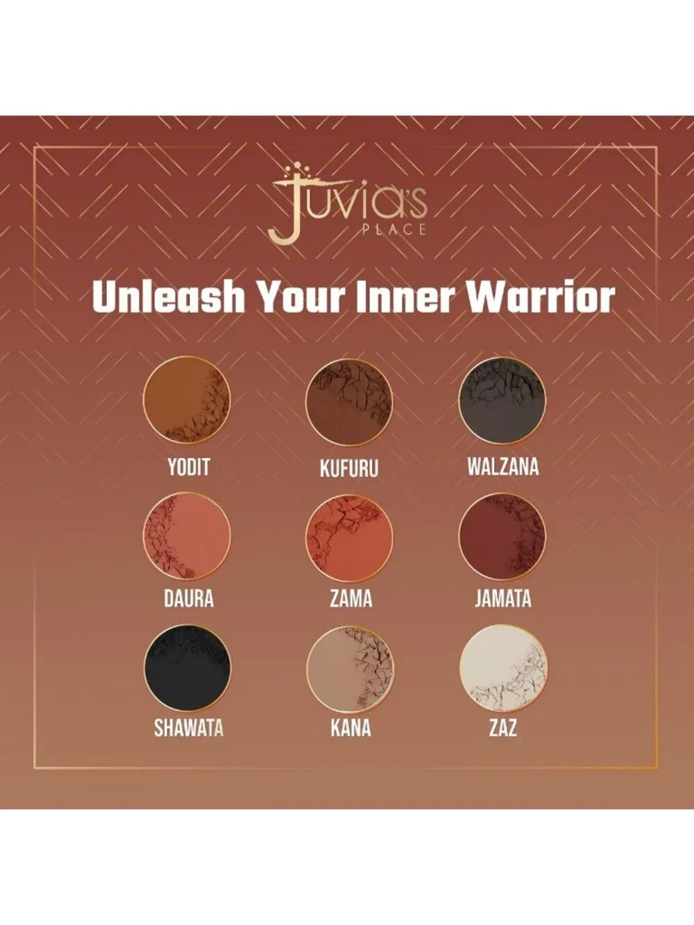 Vibrant 9-Color Eyeshadow Palette - Highly Pigmented Makeup for Bold Looks